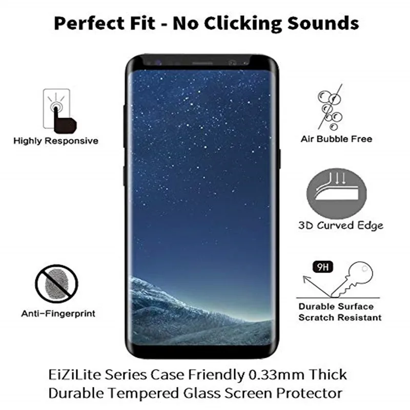 9D полностью изогнутое закаленное стекло для samsung Galaxy S10 S9 Plus Note 8 9 Защита экрана для samsung S6 S8 S7 Plus защитная пленка