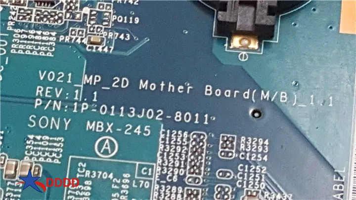 Оригинал для Sony Vaio VPCL231FX материнская плата AIO системная V021-MP-2D 1P-0113J02-8011 полностью