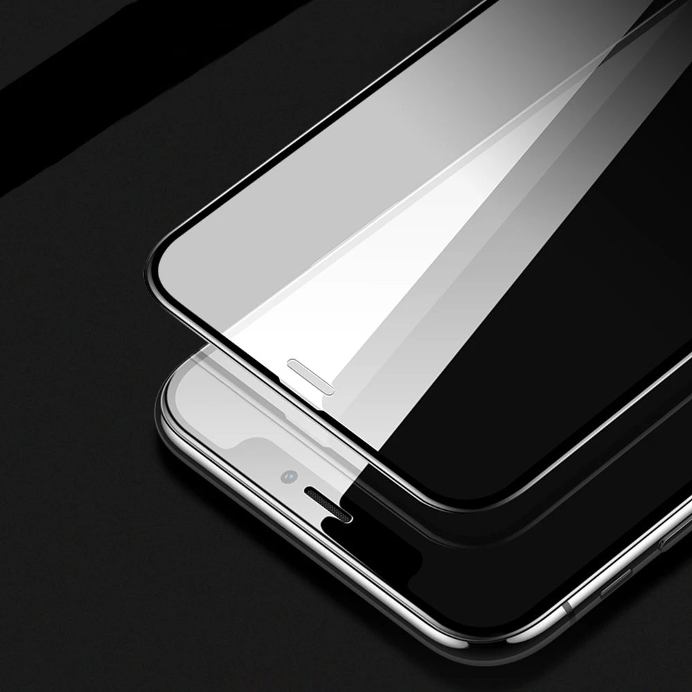 Стекло на iPhone 7 протектор экрана полное защитное стекло 8 для XS X Max XR