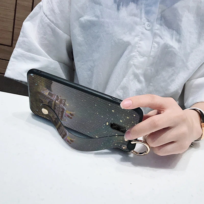 Мягкий силиконовый чехол для Oneplus 3 One plus 3T 5 5T с ремешком Space Sky 6 T / 1 +
