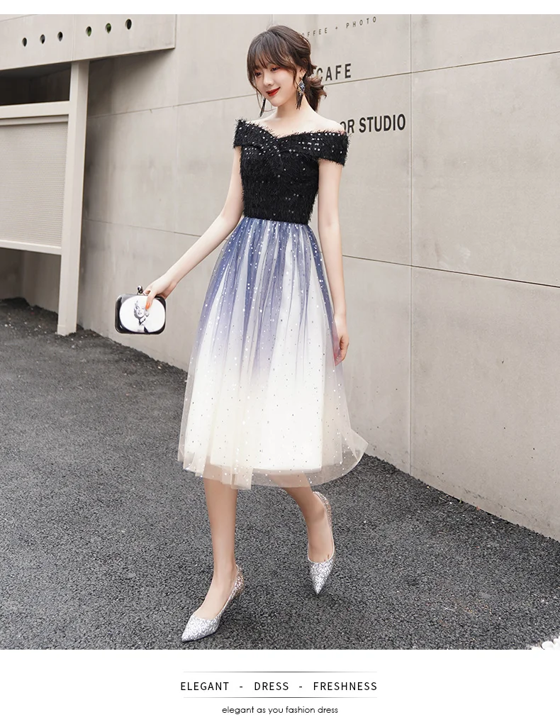 Новые длинные вечерние платья сексуальные с v-образным вырезом LaceTulle чай Длина Свадебные платья для выпускного вечера платья LF380