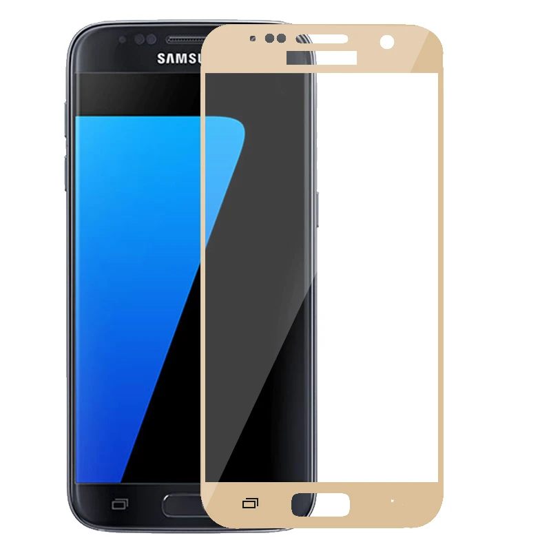 Защитный Стекло для samsung Galaxy S7 G930 5 1 дюймовый защитный экран S6 S5 закаленное пленка