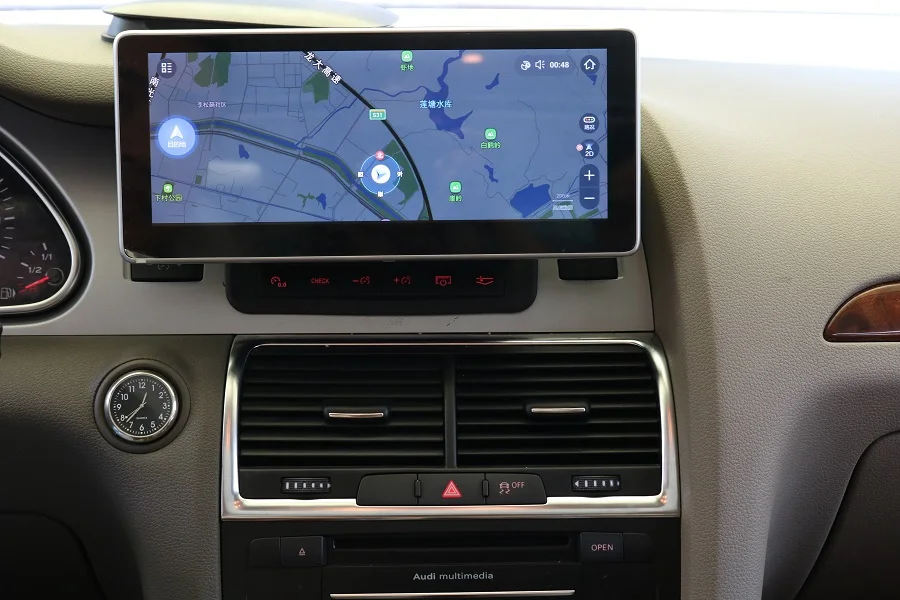 Автомобильный радиоплеер с сенсорным экраном Android 8 0 подходит для Audi Q7 2005 2010