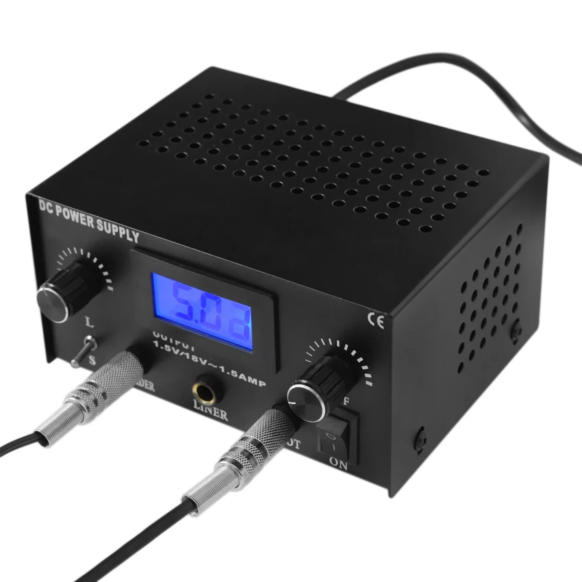 Блок питания для тату цифровой жидкокристаллический макияж двойной блок