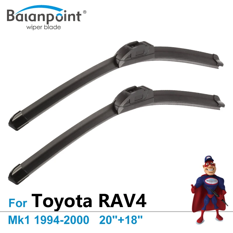 Щетки стеклоочистителя для Toyota RAV4 Mk1 1994-2000 20 "+ 18" набор из 2 предметов Замена