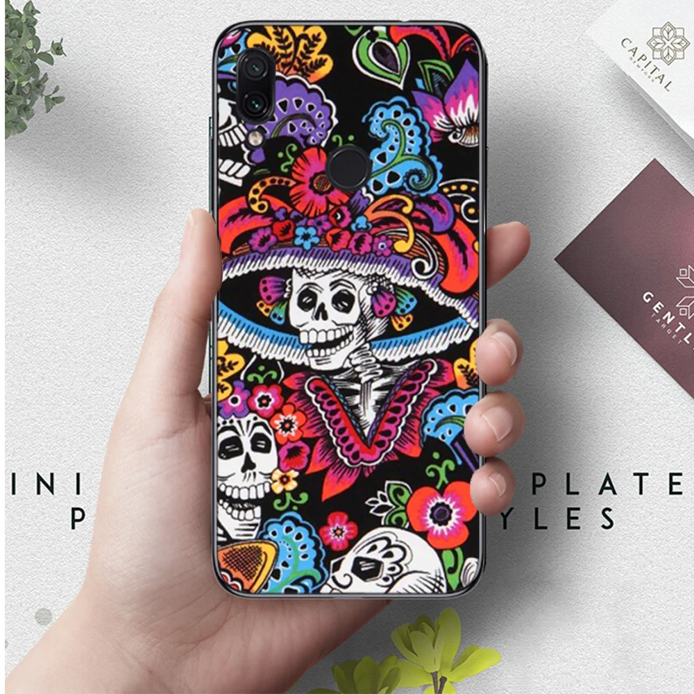 10 Lavaza мексиканский Череп силиконовый чехол для Xiaomi Redmi 4A 4X5 5A 6 6A 7 7A 8 8A K20 Pro Plus S2 Go - Цвет: 10