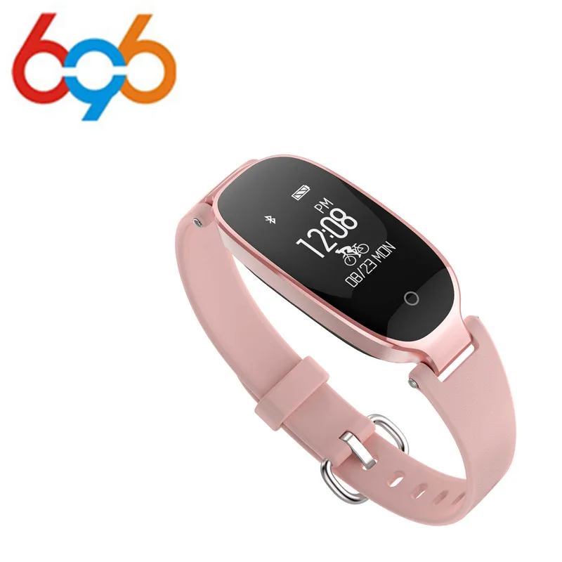 696 BT V4.0 BLE мониторинг сердечного ритма и сна Facebook Twitter WhatsAp S3 Смарт-часы Aug29
