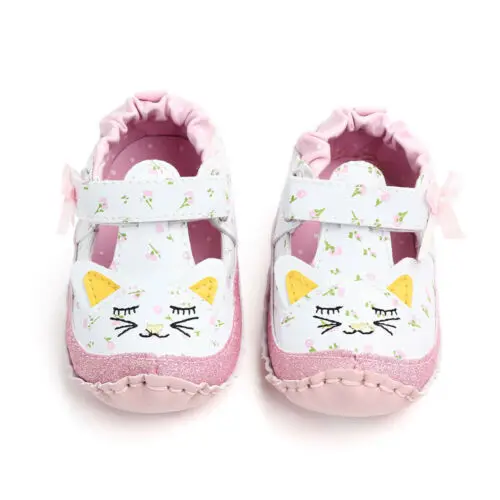 New Newborn Infant Baby Kids Boys Shoes Girls Toddler Soft Sole Crib 0-18M |