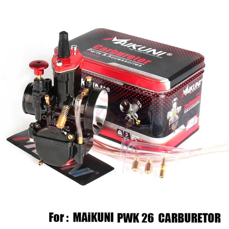 Универсальные карбюраторы диаметром 26 мм подходят для скутеров Mikuni Maikuni PWK с