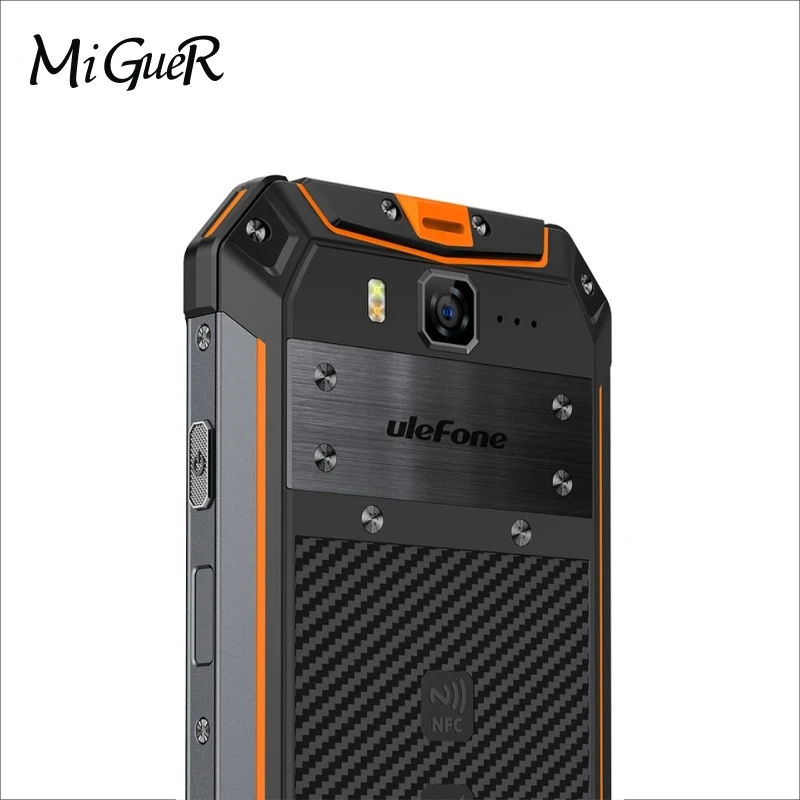 Ulefone Armor 3 смартфон с 5 7 дюймовым дисплеем восьмиядерным процессором Android 8 1 ОЗУ 4 Гб