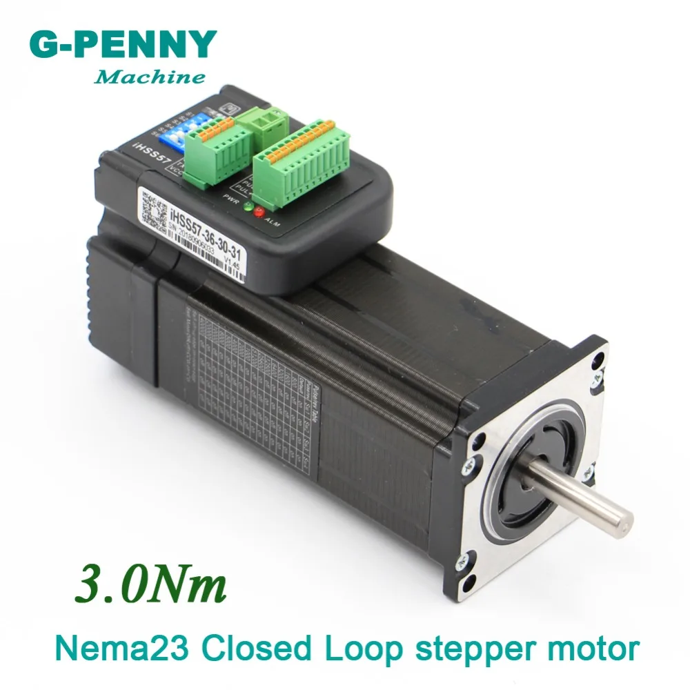Новинка! Шаговый двигатель с замкнутым контуром Nema23 57x112 мм нм 8 А дюйм а 20 50 в