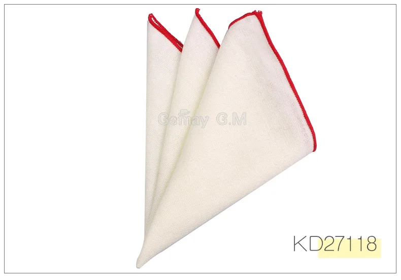 KD27118 Модные однотонные льняные карманные квадратные костюмы носовые платки ярких цветов Повседневный костюм квадратный платок полотенца вечерние шарфы - Цвет: KD27118