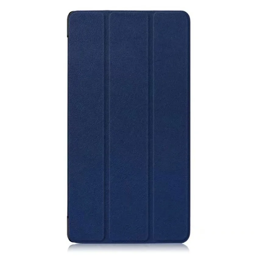 Deep Blue Модный Магнитный Тонкий чехол из искусственной кожи для lenovo Tab4 Tab 4 7 дюймов TB-7504F TB-7504N/X для lenovo Tab 7 TB-7504X() планшет - Цвет: Deep Blue