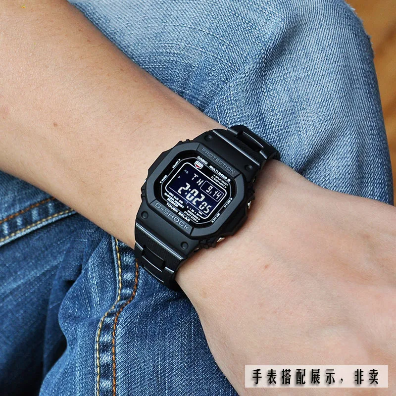 G-Shock ремешок dw-5600/DW9600/DW6900/gw-M5610 16 mmblack Мужские часы  ремешок является высокое качество пластиковый браслет | Наручные часы |  АлиЭкспресс