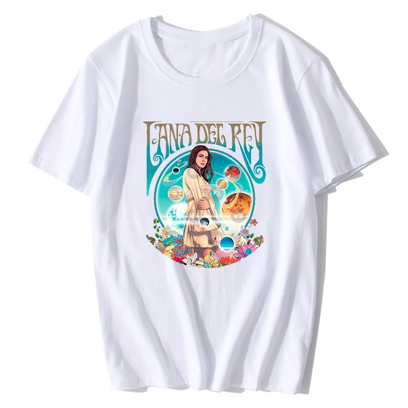 Футболка BTFCL Lana Del Rey футболка с рисунком певицы и музыки в стиле Харадзюку женская