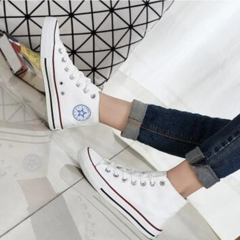 Новинка брендовая парусиновая обувь унисекс для мужчин и женщин повседневная