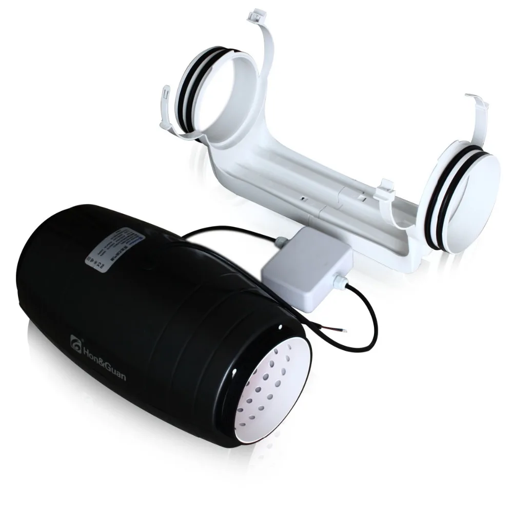 Встраиваемый вентилятор бесшумный вытяжной для кухни 6 дюймов гидропонных