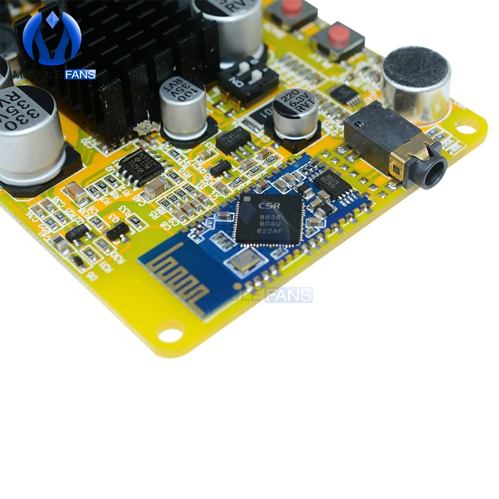 Беспроводной аудиоресивер TDA7492P Bluetooth 4 0 плата цифрового усилителя AMP модуль BLE V4.0