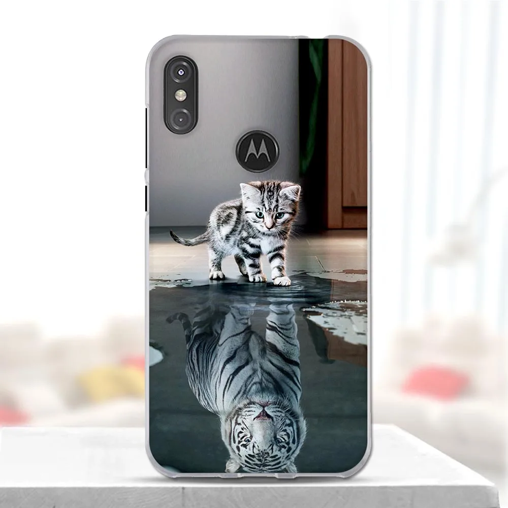 Чехол для Motorola Moto P30 Note чехол One Power мягкий силиконовый 3d из ТПУ милый Fundas