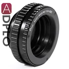 Адаптер для объектива ADPLO 13-22 мм M42 с регулируемой фокусировкой, Макросъемка Helicoid, Крепление объектива M42C к камере M43