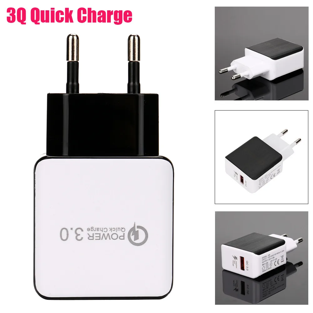 QC3.0 Быстрая зарядка USB зарядное устройство 5V 3.1A для путешествий настенное адаптер