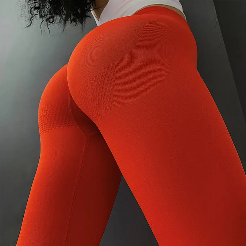Сексуальные Спортивные штаны для занятий йогой эластичные леггинсы спортивные