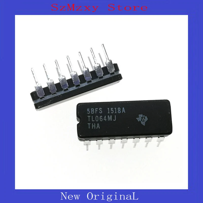 10 шт./лот TL064MJ TL064 CDIP14 низкая мощность JFET вход Quad операционный