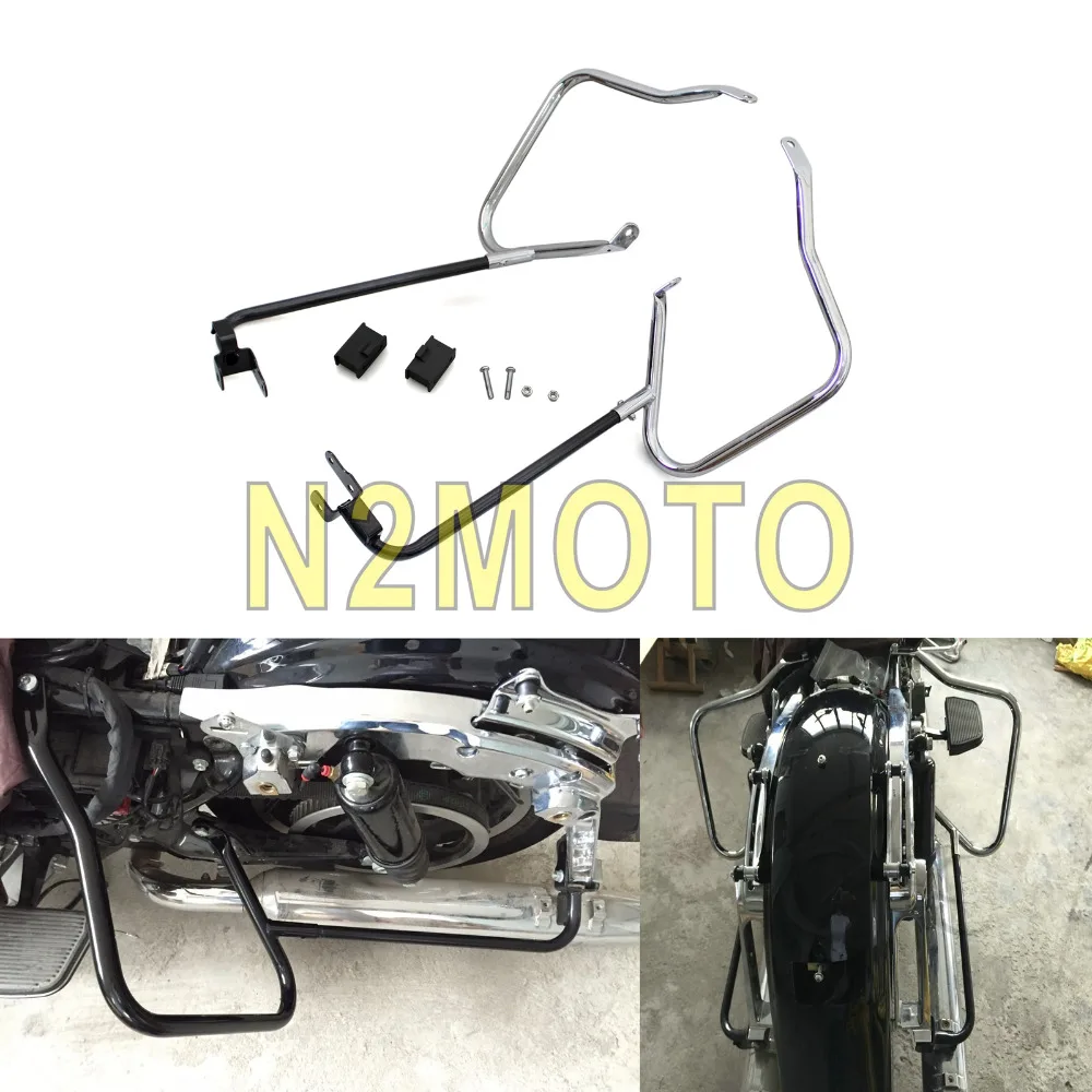 Мотоцикл сума кронштейн барная защита для Harley Touring Road King Street Glide FLHX FLHXS FLHXSE
