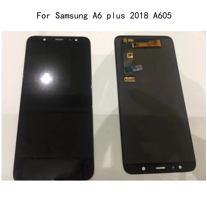 Для samsung Galaxy A6 Plus 2018 A605 A605fd ЖК дисплей кодирующий преобразователь сенсорного