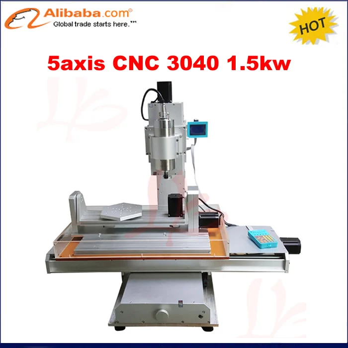 Лучшая цена Новые прибытия 5 оси с чпу CNC 3040 гравировальный станок Шариковый Винт