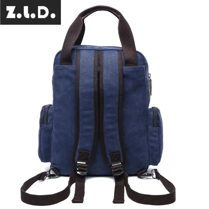 Z.L.D. Лидер продаж новая Холщовая Сумка для ноутбука на плечо модная повседневная