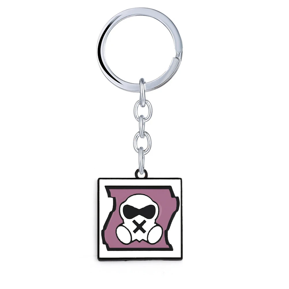 Новое поступление брелок J Store Rainbow 6 R6 автомобильный металлическая подвеска для