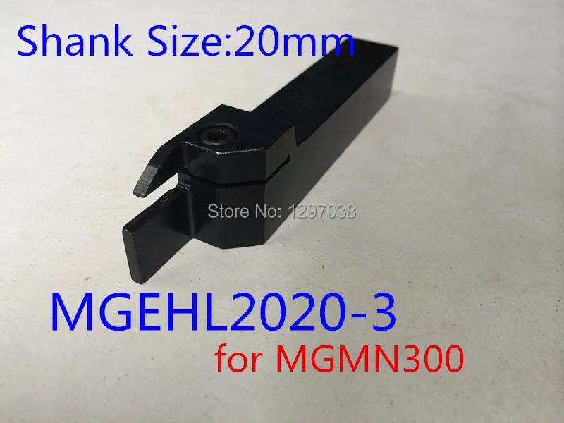 

MGEHL 2020-3 External Grooving Turning Tool Holder Shank Diameter 20*20mm Length 125mm CNC lathe tool for MGMN300 Inserts