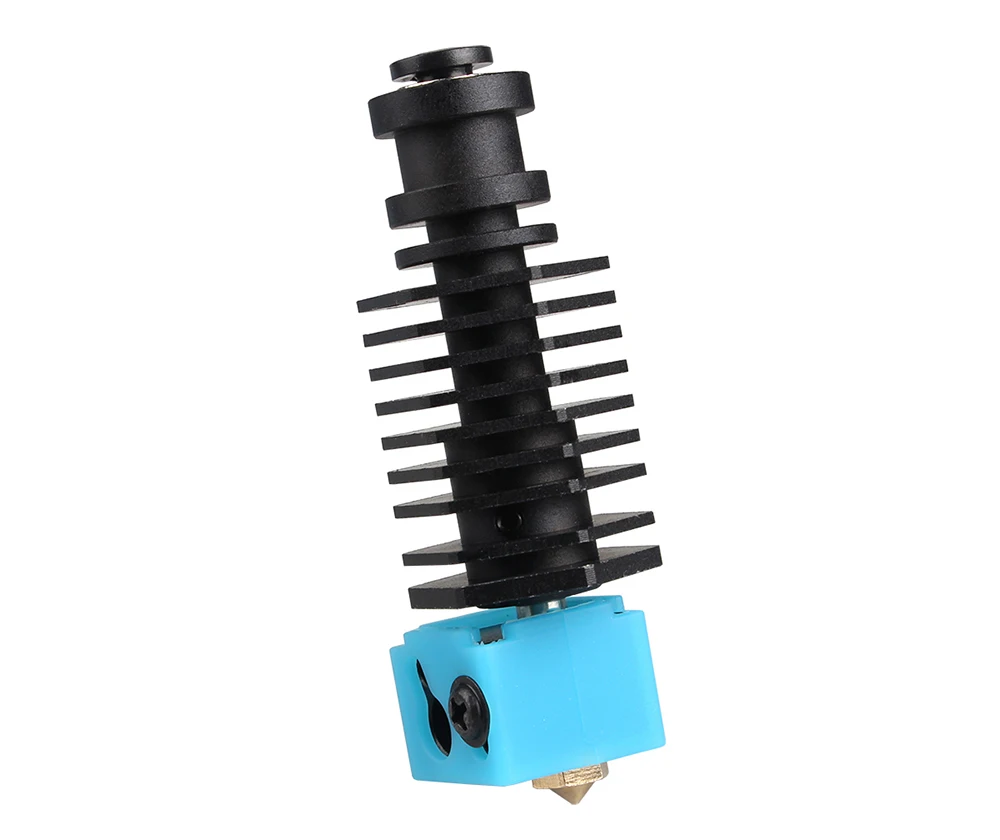 3DSWAY части 3d принтера XCR-BP6 улучшенный 3D V6 шестигранный Универсальный Hotend комплект 0,4 мм/1,75 мм прямой через горло экструдер комплект