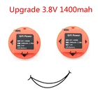 2 шт., обновленная батарея 3,8 в 1400 мАч для MITU батарея для Xiaomi MiTu Quadcopter Drone Accessories