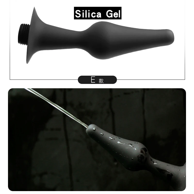 Wetips силиконовая Клизма Душ анал клизма душевая Анальная Очищающая портативная