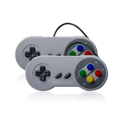 2pcs Controller AV out Ретро ТВ Видео игровая консоль Ручной игровой плеер встроенный 620 8 бит классические игры детская игровая консоль двойной геймпад - Цвет: 2pcs Controller