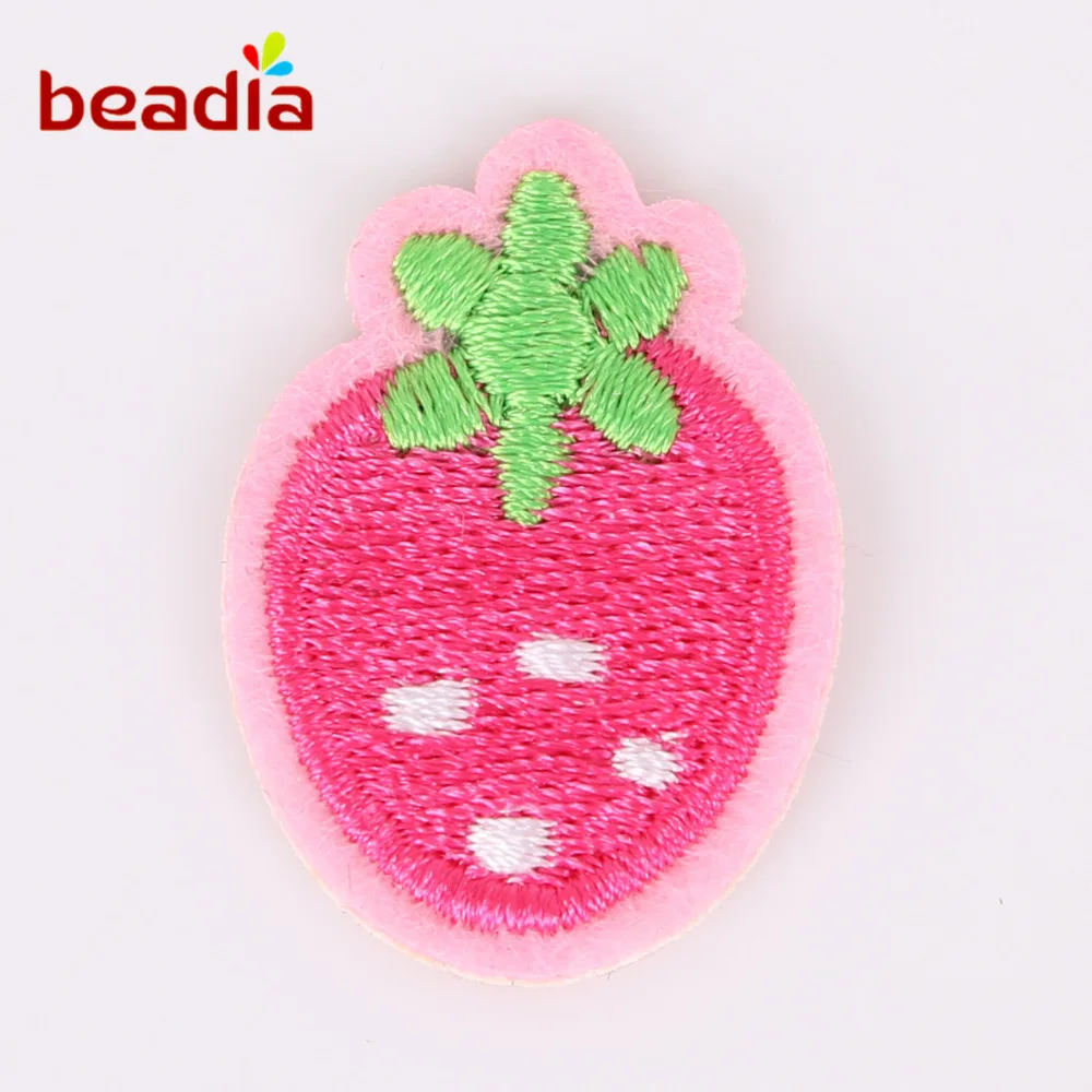 Наклейки с вышитыми пайетками в форме фруктов/животных 19 шт./набор | Дом и сад