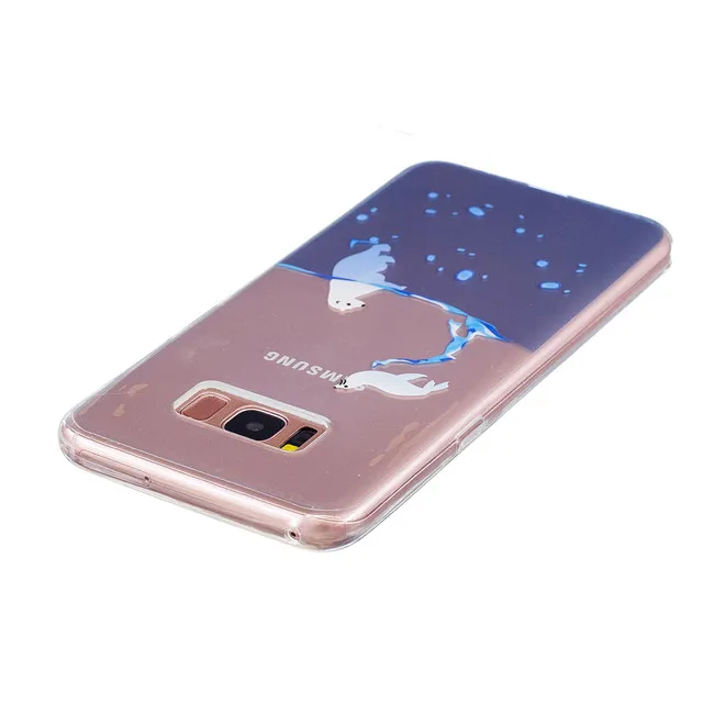 Для Samsung Galaxy S8 Чехол прозрачный ТПУ мягкий чехол для Plus |