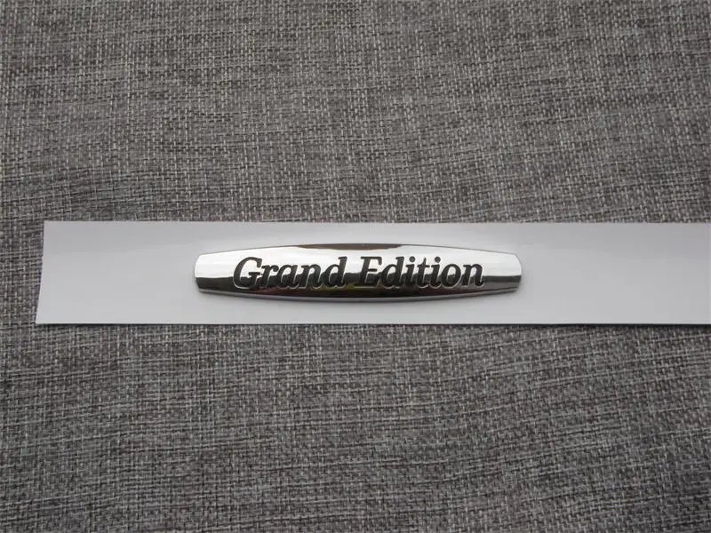 

Chrome ABS Plastic Car Trunk Rear Letters Badge Emblem Decal Sticker for Mercedes-Benz Grand Edition