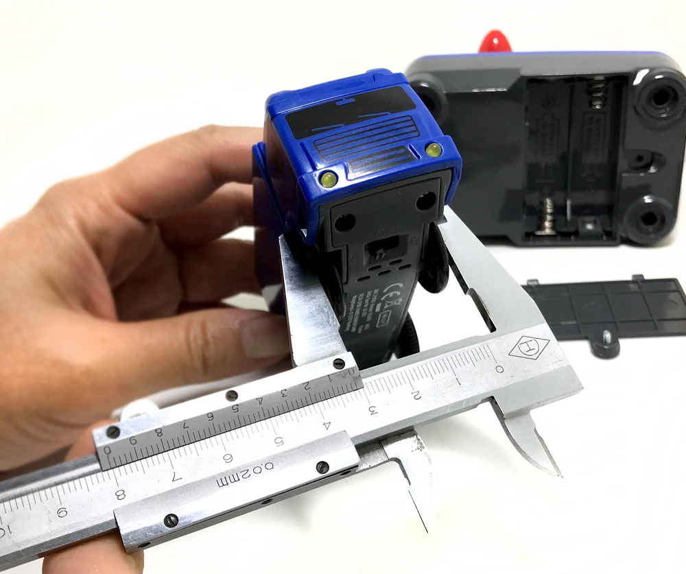 w04 Remote control electric train 2 section magnetic link compatible toy car wooden track blue Harmony | Игрушки и хобби