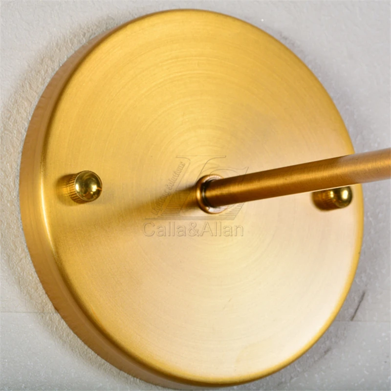 Настенная лампа Эдисона E27 в стиле индастриал латунный СВЕТОДИОДНЫЙ светильник