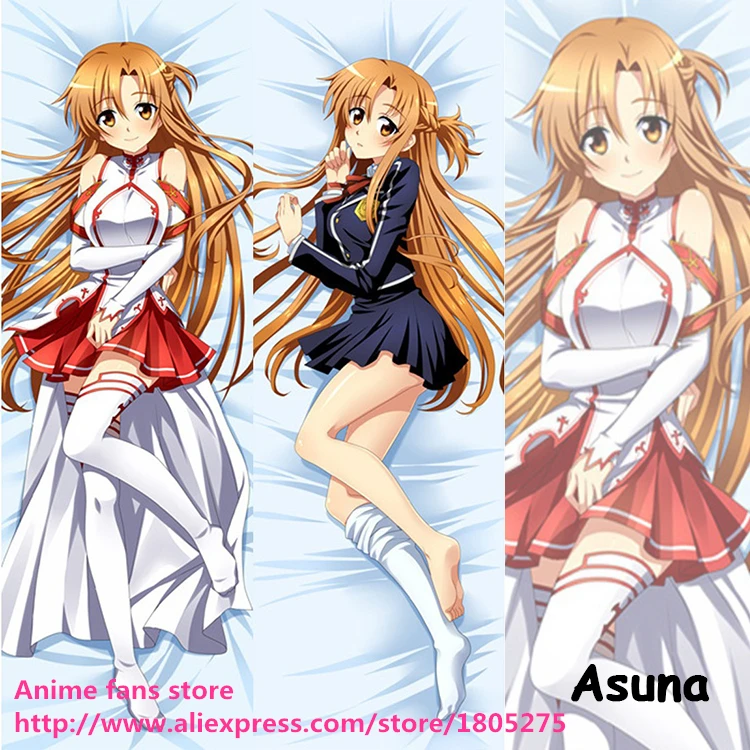 Горячая наволочка с аниме Sword Art Online SAO Asuna Милая Наволочка декоративная