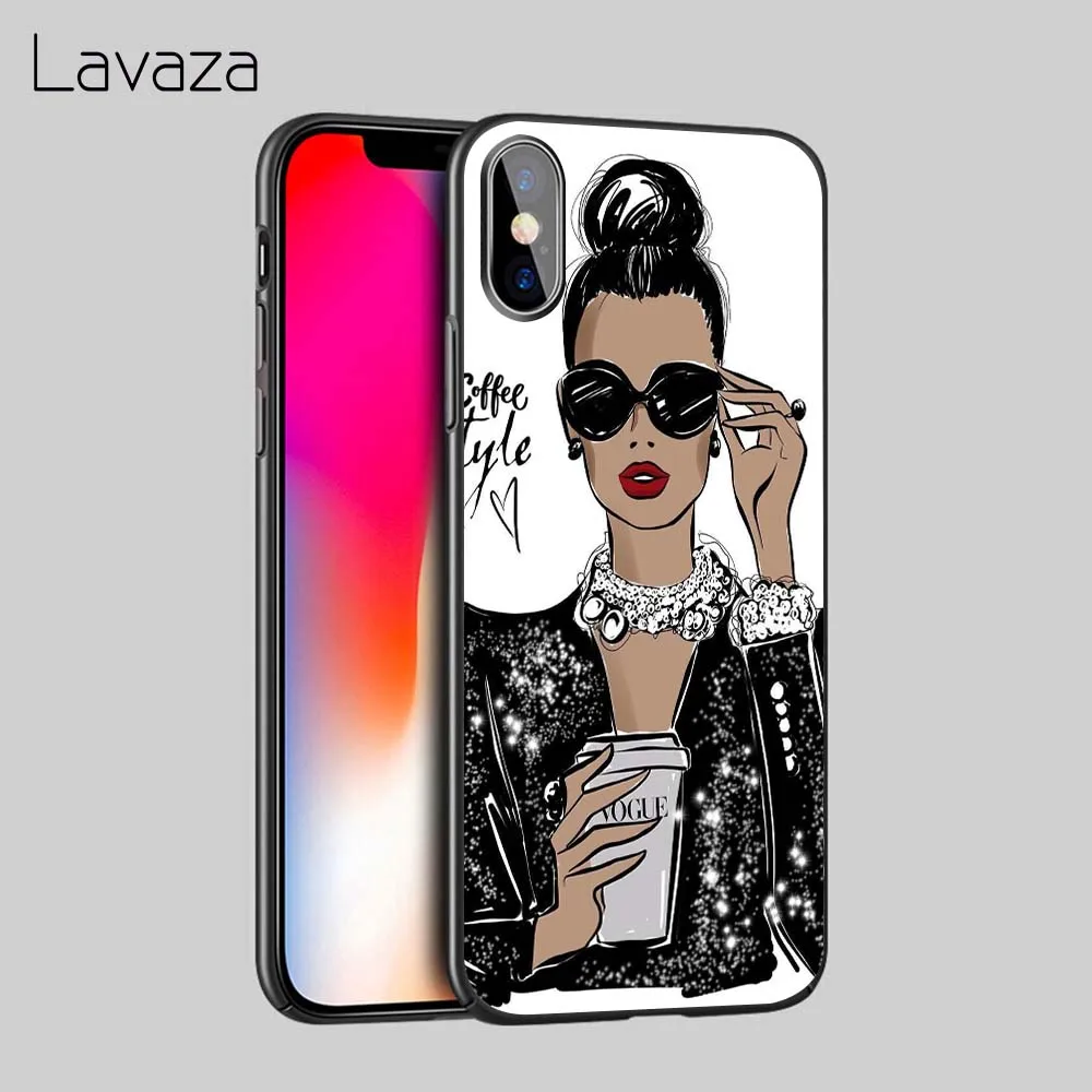 Мягкий силиконовый чехол Lavaza VOGUE Queen Princess Girl для Apple iPhone 5 5s 6 6S 7 8 Plus 5S SE X XS MAX XR |