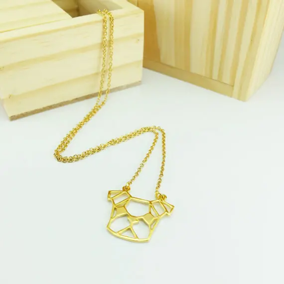 Модные цвета: золотистый серебристый Цвет панель в форме французского бульдога