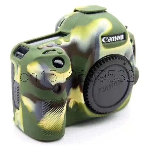 Сумка для камеры Мягкий силиконовый резиновый защитный чехол для Canon 5D Mark III IV S 5D 5DS 5D3 5D4 80D 800D для nikon 6D