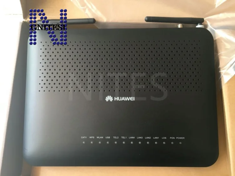 Оригинальный терминал Hua wei GPON ONU ONT HG8247 с 2 кастрюлями + 4 FE 1USB 1CATV WiFi двойным