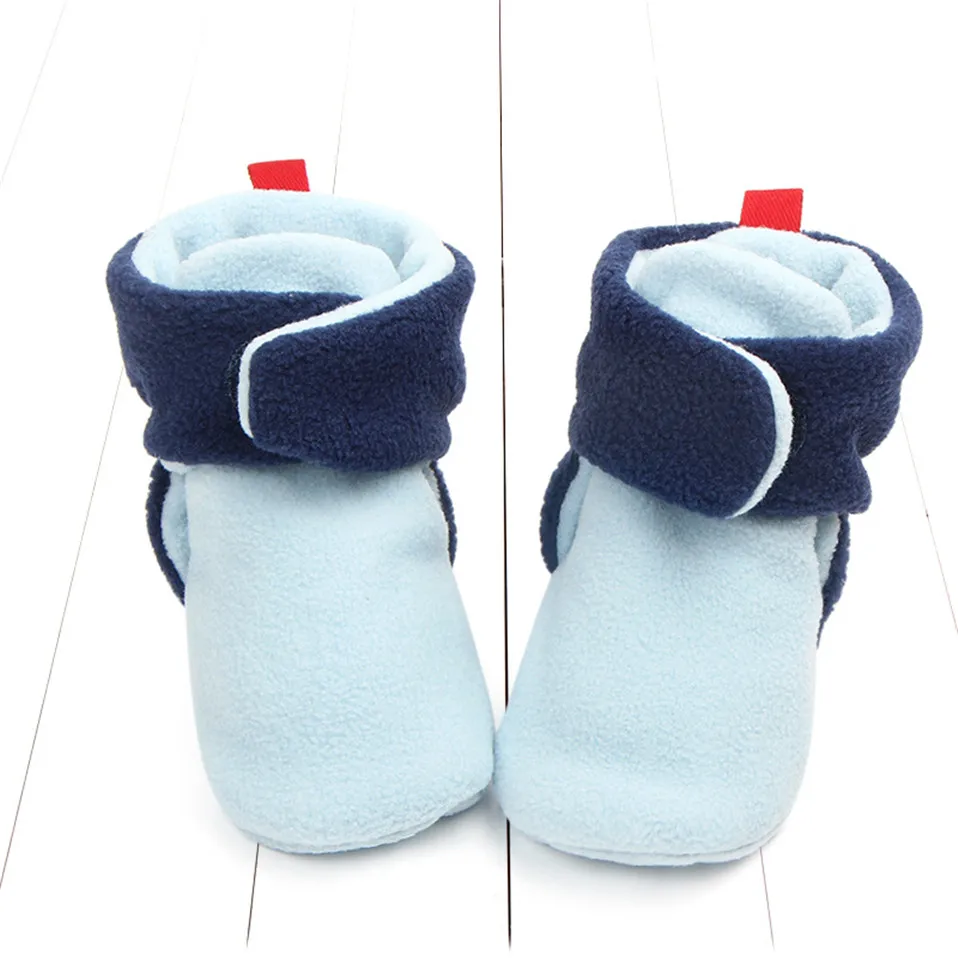 Новинка; детская обувь для новорожденных; Cozie; ботинки из искусственного флиса; зимняя теплая детская обувь для малышей; классическая обувь для мальчиков и девочек