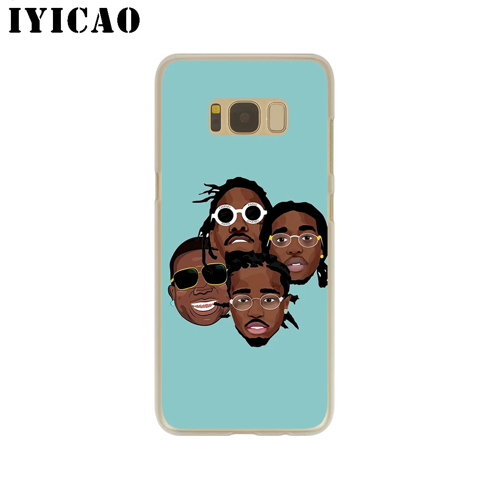 IYICAO Migos Quavo жесткий чехол для Samsung Galaxy S10e S10 S9 S8 Plus S6 S7 Edge Note 9 8 10 | Мобильные телефоны