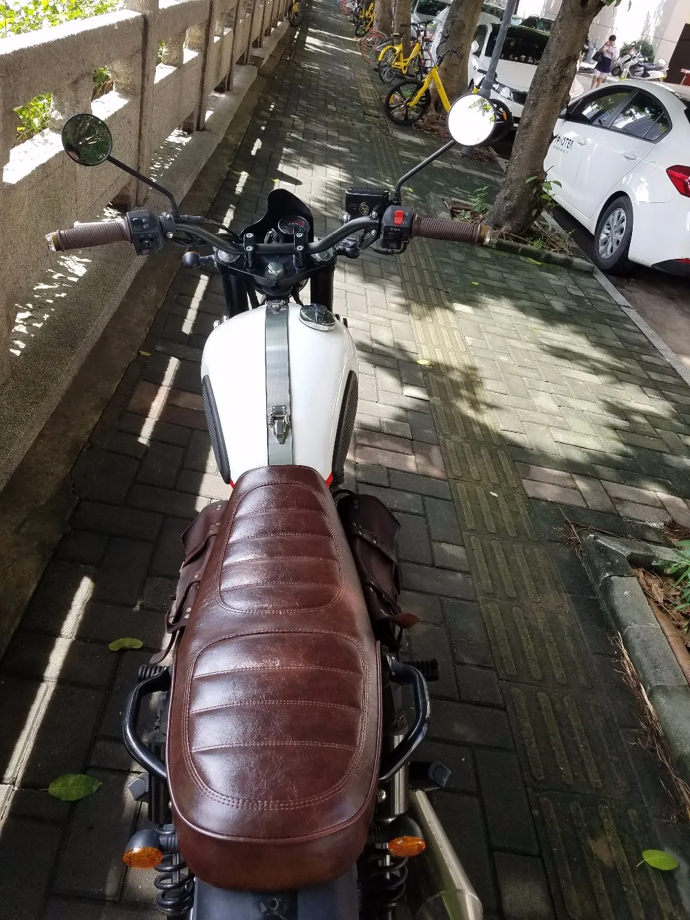 Горб Винтаж седло универсальный сиденье для Кафе Racer сиденье для Suzuki GS для Yamaha XJ Honda CB Moto Кафе Racer asiento Кафе Racer